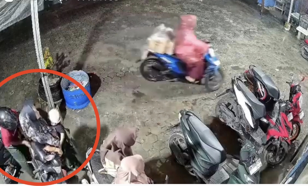 Pasutri Spesialis Pencuri Barang dalam Jok Motor di Pekanbaru Ditangkap Polisi