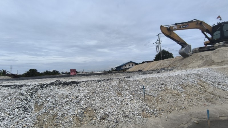 Disnakertrans Mulai Selidiki Kecelakaan Kerja di Areal Proyek Tol Lingkar Pekanbaru