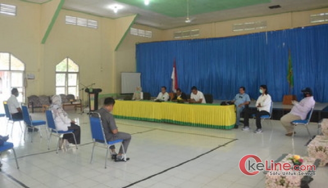 Komisi II DPRD Meranti Tinjau Pembangunan Infrastruktur Fisik di Rangsang