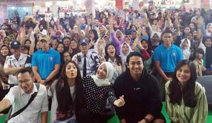 Empat Bintang film Jomblo Promo Film ke Bogor