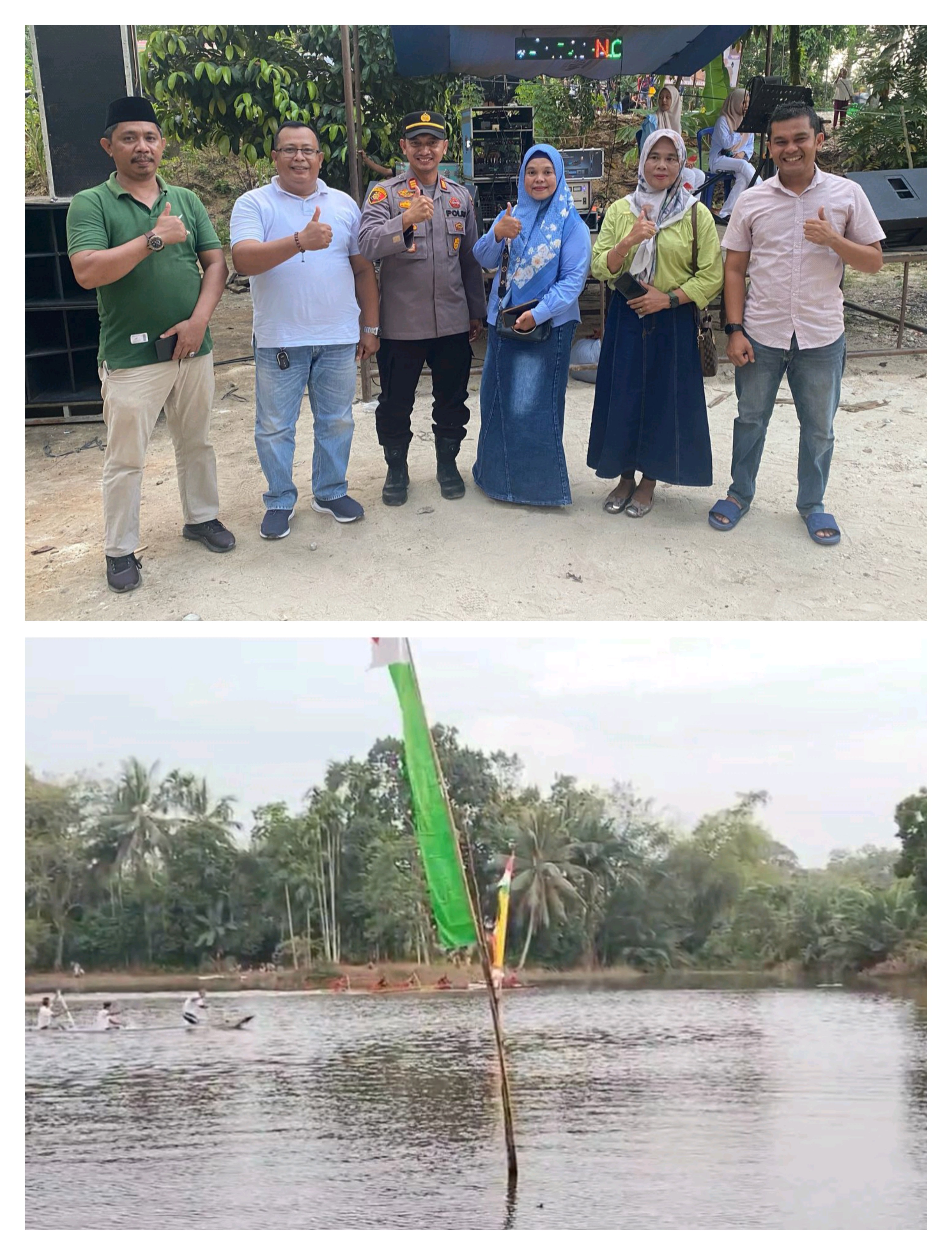 Semarak!!! Festival Pacu Sampan Antar Desa Se-Kecamatan Tambang, Rasul : Acara sukses dan Meriah