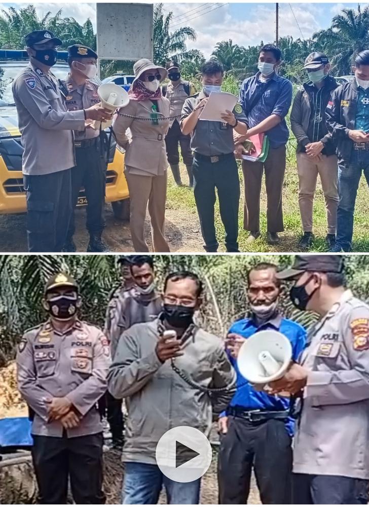 KTJA Keberatan, PN Rohil Sita Eksekusi 310 Hektar Lahan Sawit Diatas Dua Objek Perkara Berbeda