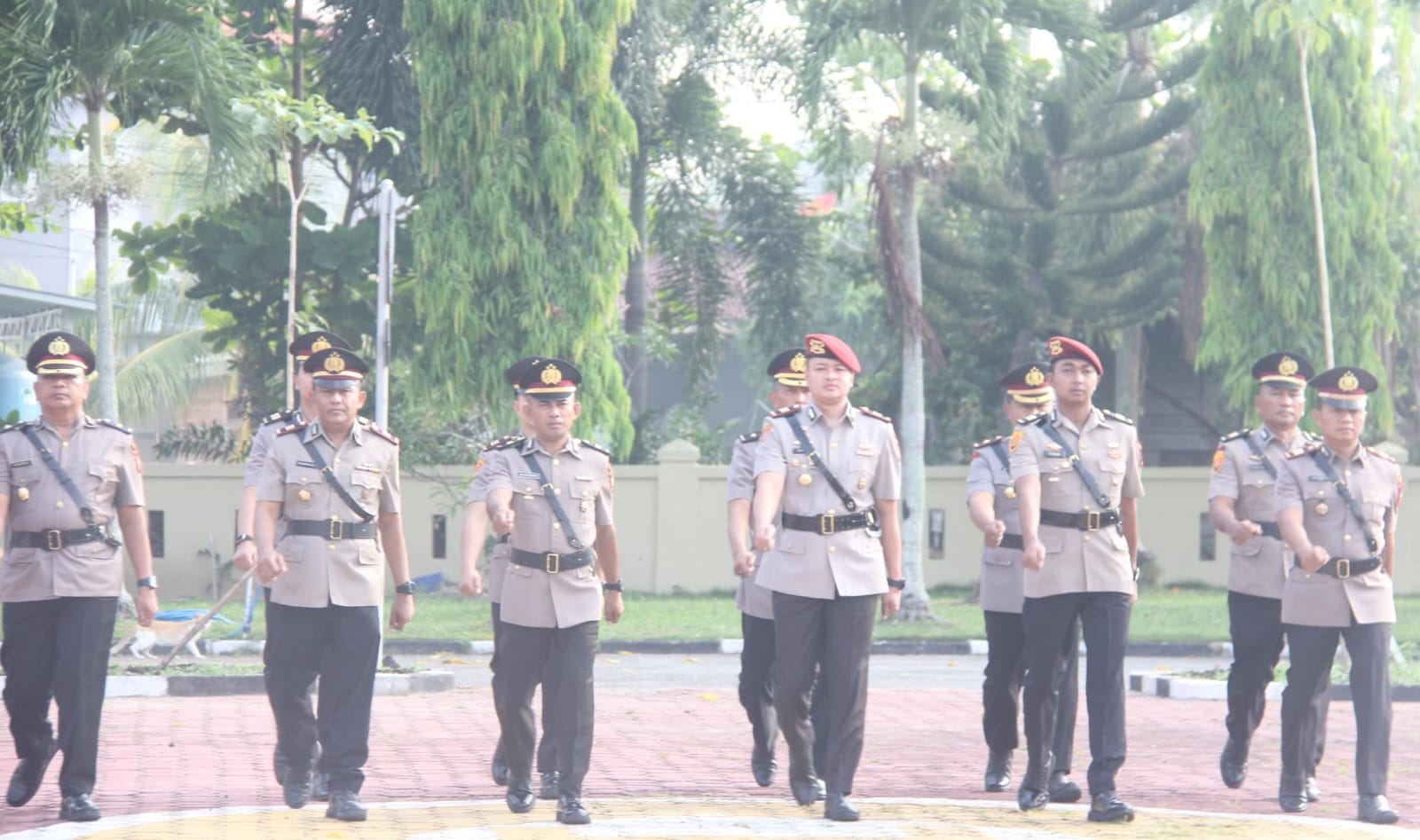 Kapolres Bengkalis Pimpin Sertijab PJU dan Kapolsek, Tekankan Profesionalisme