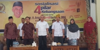 Ketua DPD I Partai Golkar Provinsi Riau, Arsyadjuliandi Pimpin Sosialisasi Penguatan Empat Pilar Keb