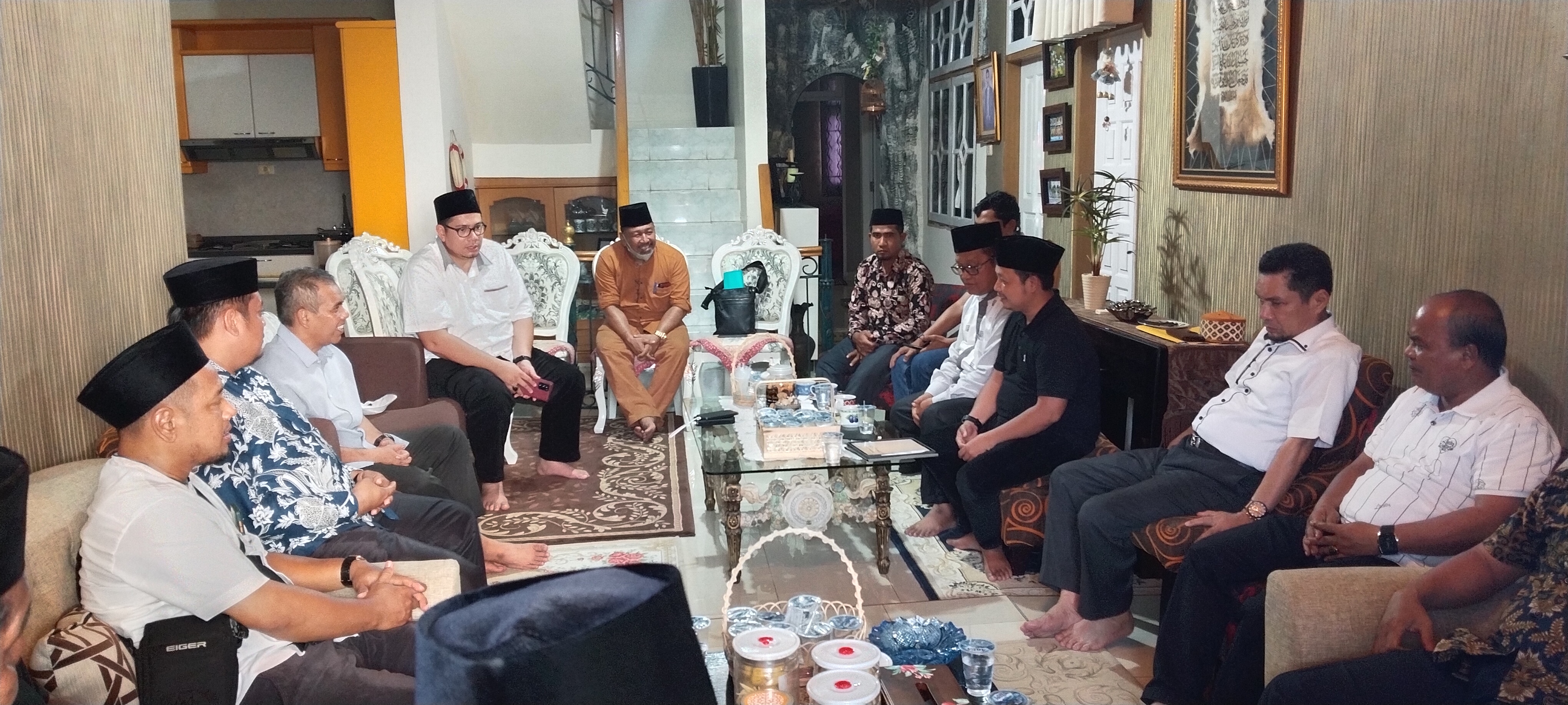Pj Bupati Kampar Silahturahmi Bersama Ninik Mamak Pemangku Adat Kenegerian Tapung