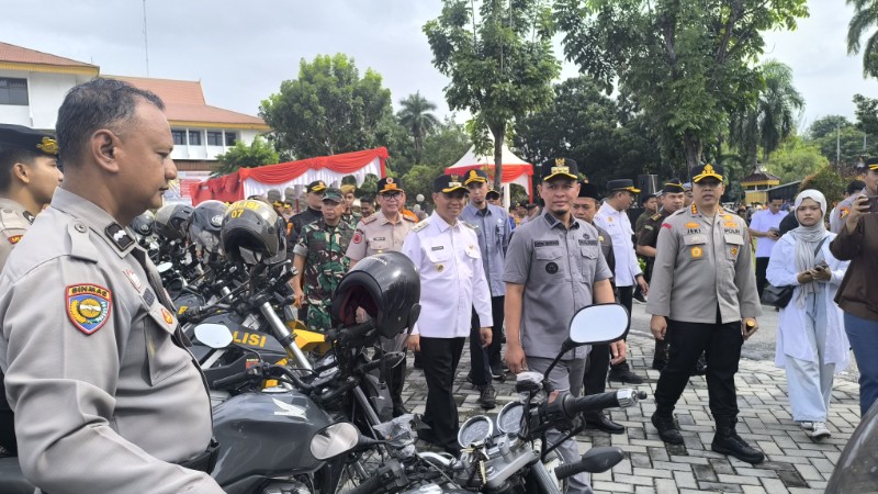 Apel Penanganan Banjir Digelar, Polresta dan Pemko Pekanbaru Siaga Hadapi Musim Hujan
