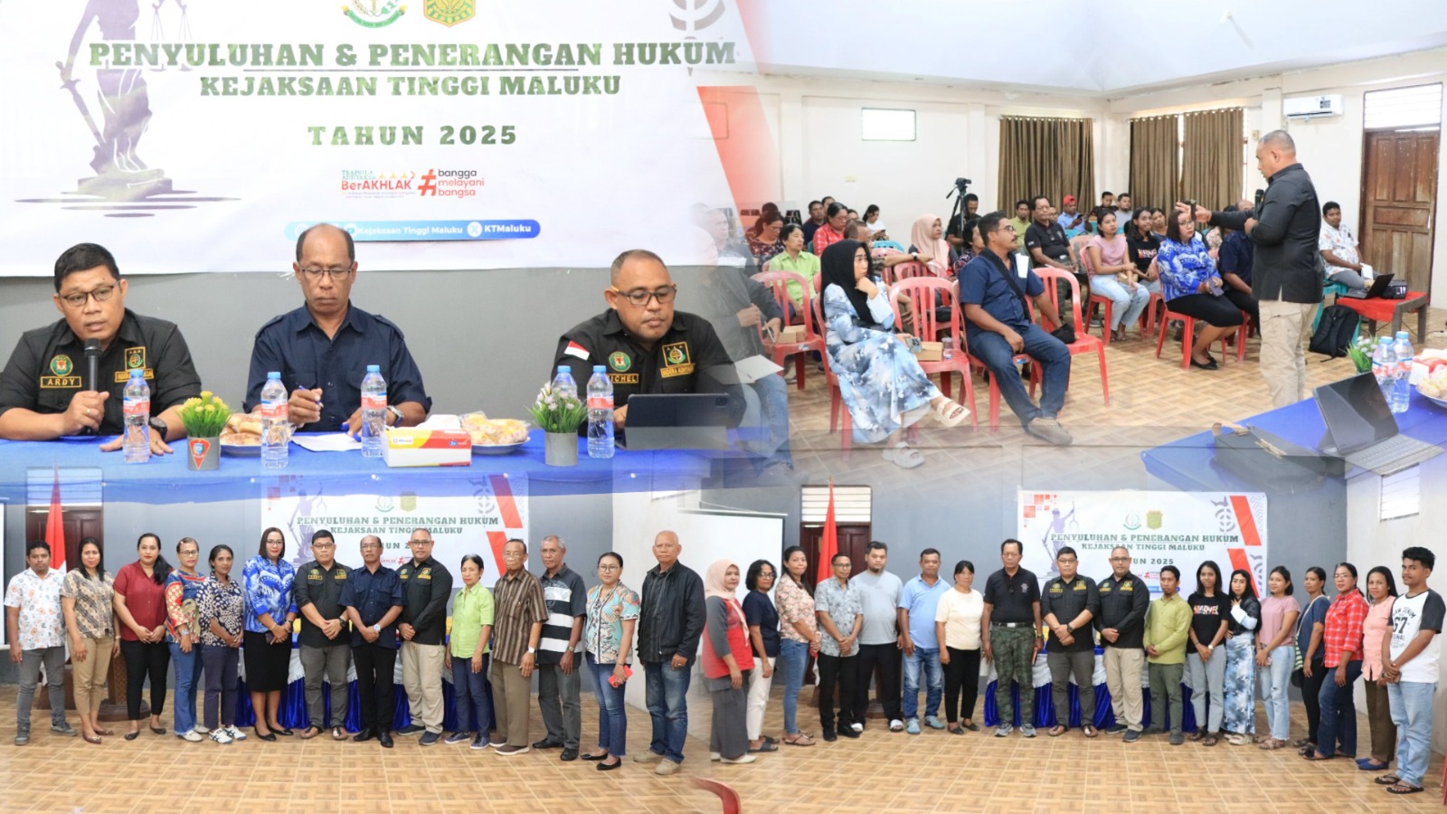 Kejati Maluku Sosialisasi Pencegahan Korupsi Dana Desa di Hative Kecil
