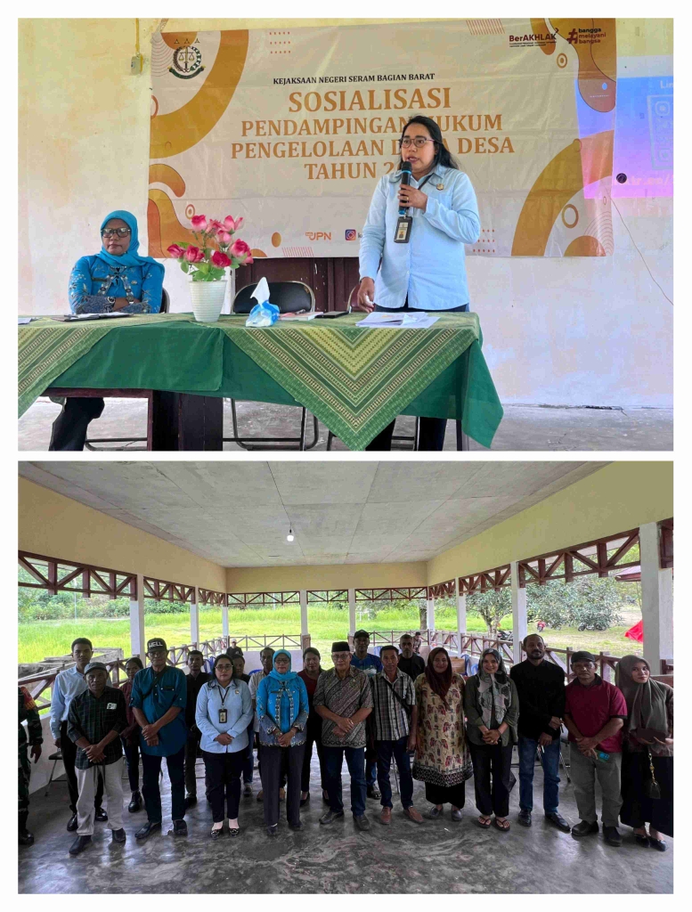 Kejari SBB Gencarkan Sosialisasi Pendampingan Hukum Pengelolaan DD/ ADD : Bangun Desa Tanpa Takut Melanggar Hukum
