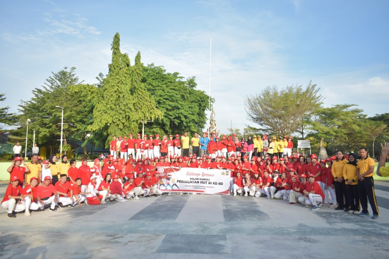 Sambut 80 Tahun RI, Ini yang Dilakukan Satlantas Polresta Pekanbaru