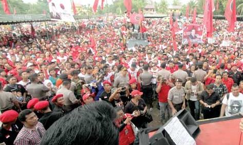 Lokasi Kampanye Terbuka Jokowi-Ma