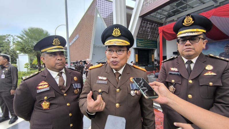 Peringatan Harlah Kejaksaan RI ke 80 di Kejati Riau Berlangsung Khidmat dan Sederhana