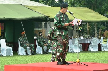 Brigjen TNI Robert D Ndona Buka Penataran Permildas TNI Tahun 2020