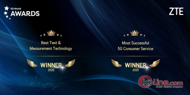 ZTE Sukses Sabet Dua Penghargaan di ajang 5G World 2020