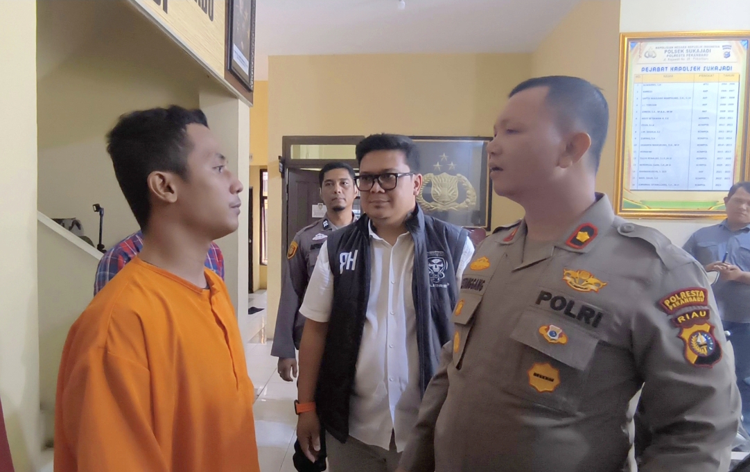 Polsek Sukajadi Ringkus Pencuri Motor Scoopy Milik Pengantar Air Galon