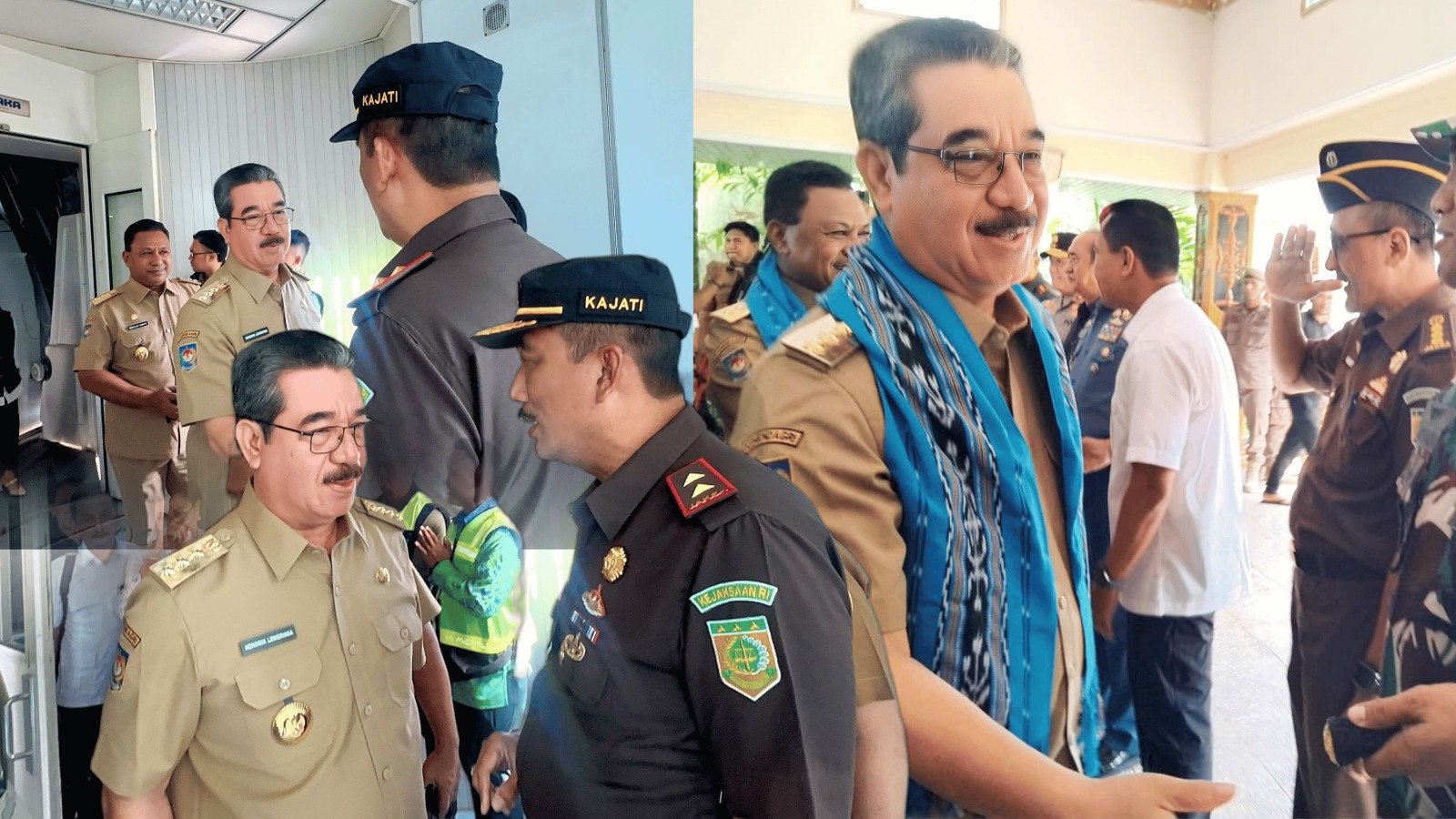 Kajati Maluku Agoes SP : Penjemputan Gubernur dan Wagub Menjadi Awal Peningkatan Sinergitas komunikasi Antar Forkopimda