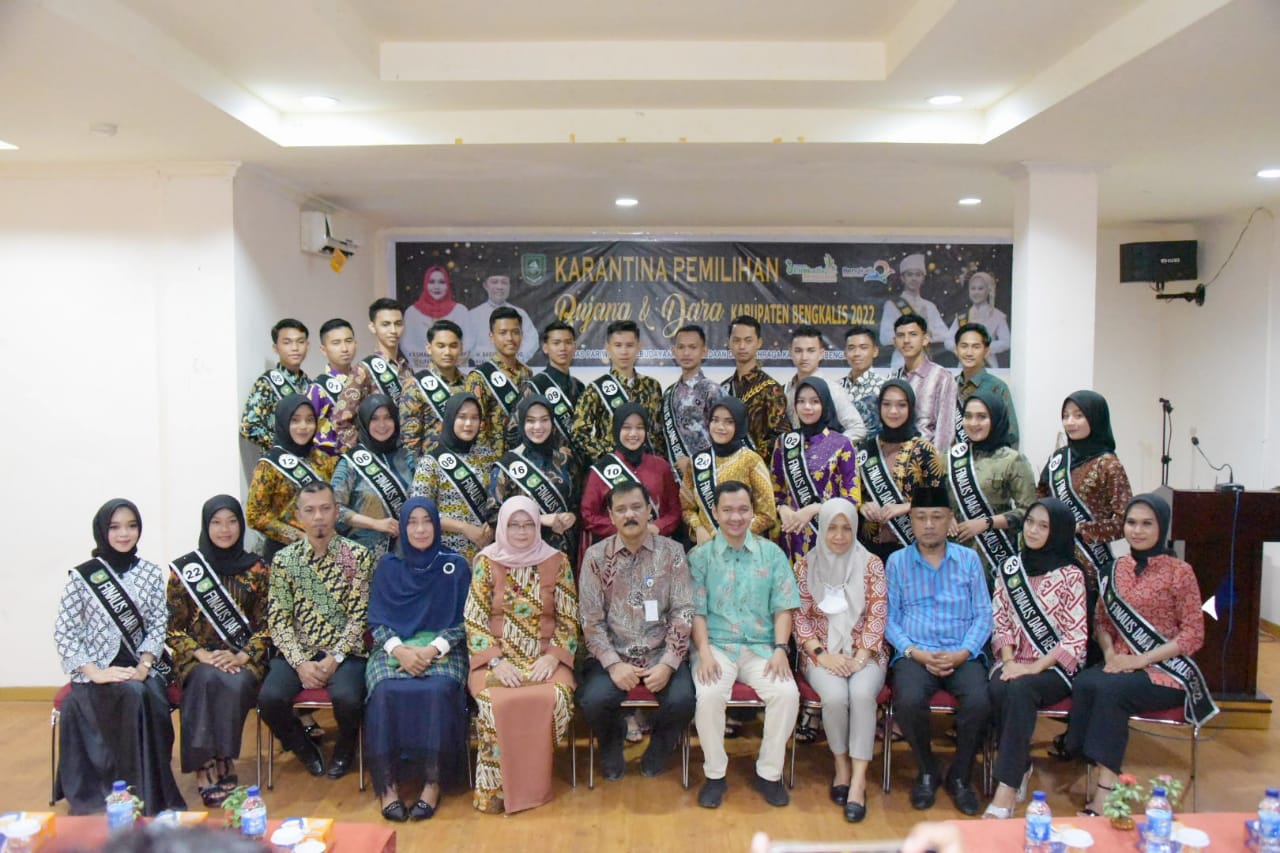 28 Finalis Bujang dan Dara Kabupaten Bengkalis Jalani Karantina Selama 3 Hari