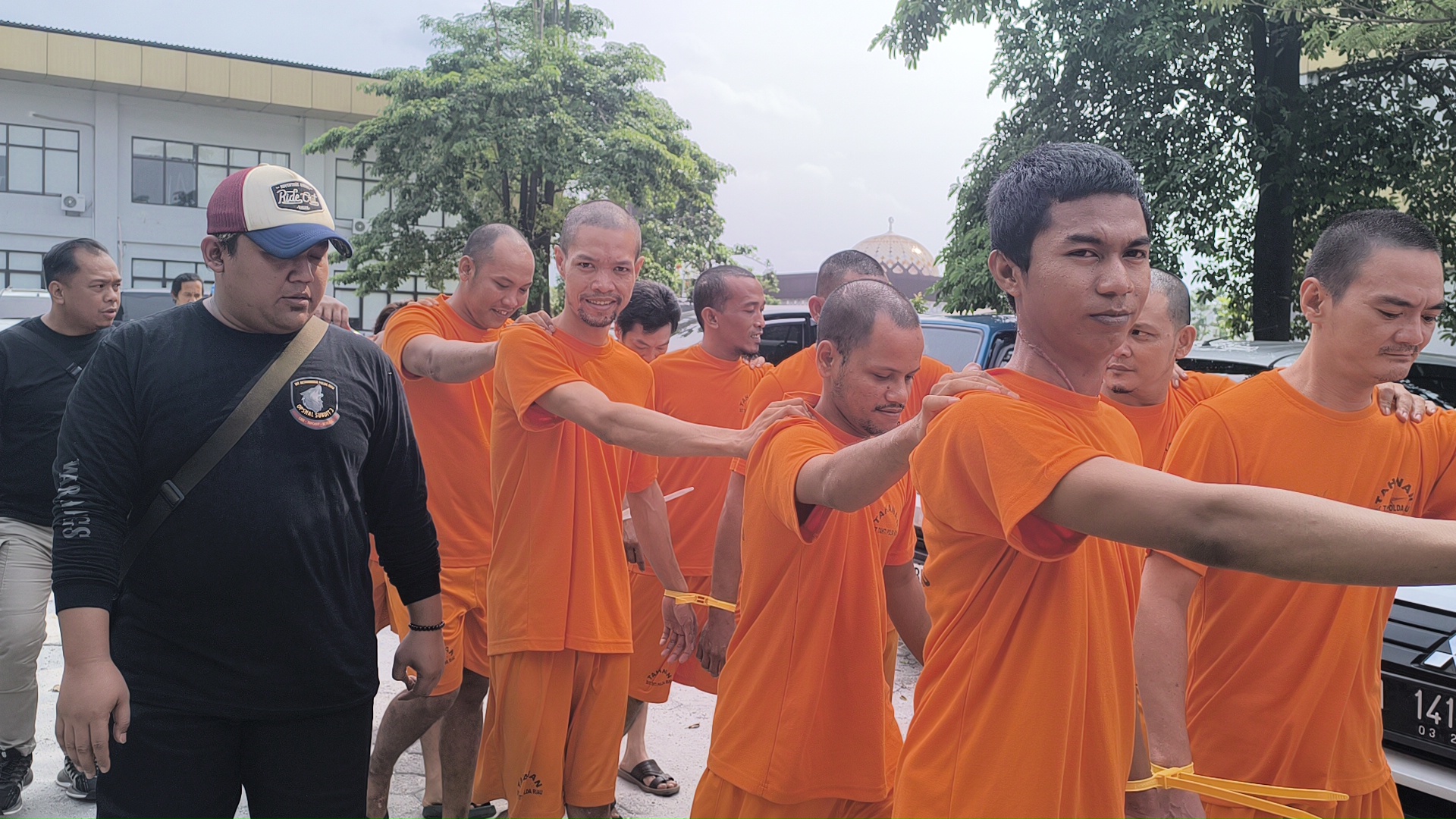 34 Kurir Narkoba Jaringan Internasional Diringkus Polda Riau