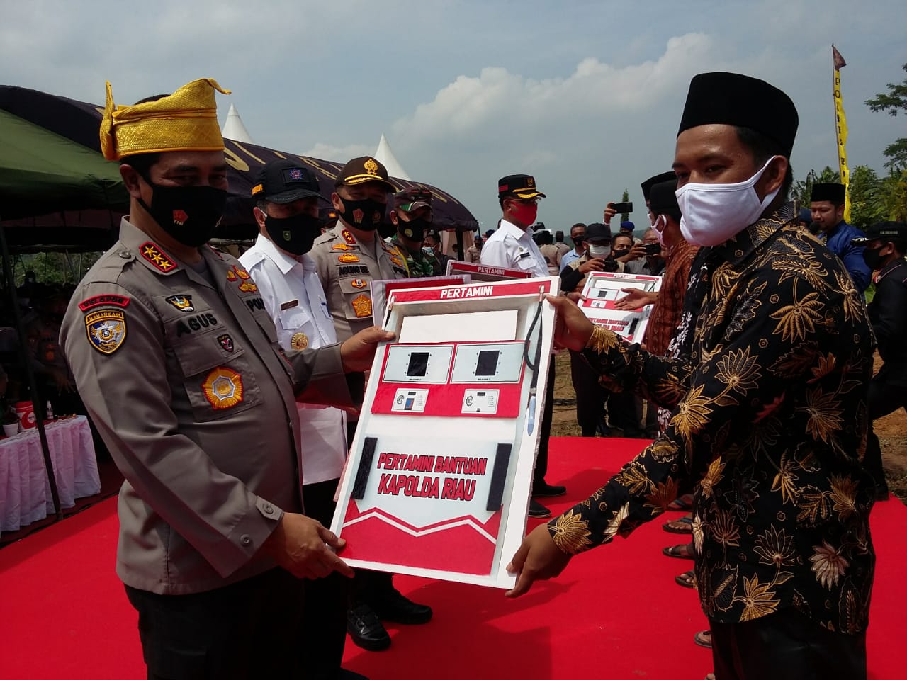 Kampung Tangguh Nusantara Polda Riau Hari Ini Diresmikan Kabaharkam Polri