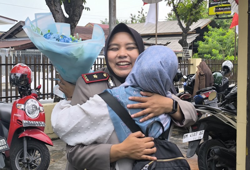 Pisah Sambut Kapolsek Senapelan, Kompol Akira Jabat Wakapolres Siak