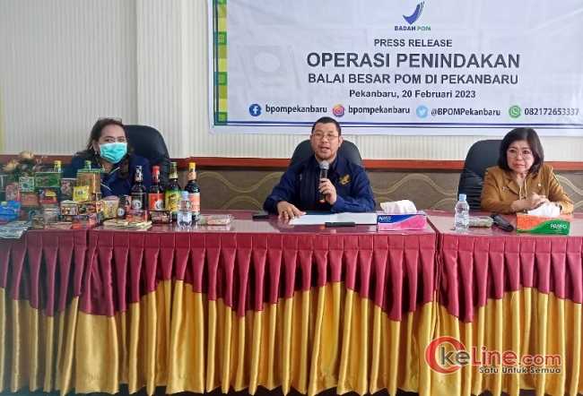 BPOM Pekanbaru Amankan Ratusan Merek Obat Kuat Ilegal di Rohil