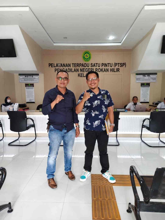 Aneh dan Tak Lazim, Ada Apa PN Rohil , Sidang Prapid dan Pokok Perkara Tersangka JR Dijadwalkan Bersamaan