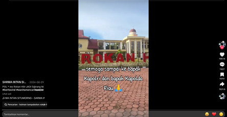 Sengketa Atau Mafia Tanah - Dihebohkan "Polres Rohil Sarang Mafia" Namun Polisi Tak Lapor UU ITE Ada Apa?