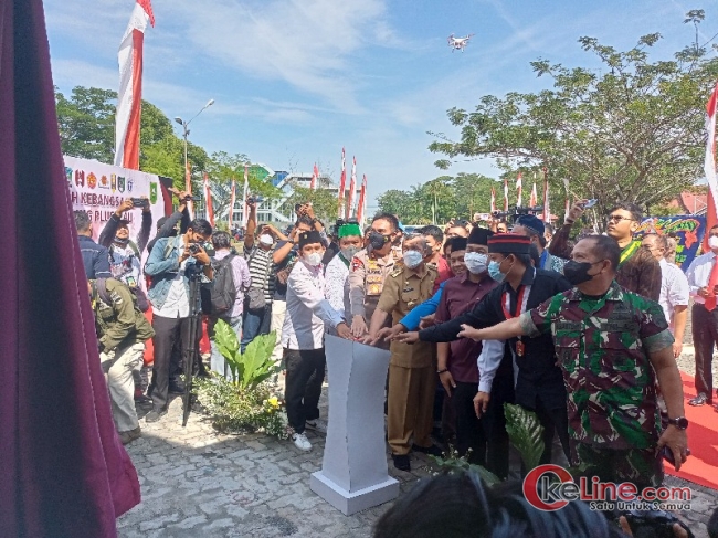 Kapolda Riau Resmikan Rumah Kebangsaan Cipayung Plus, Ini Fungsinya