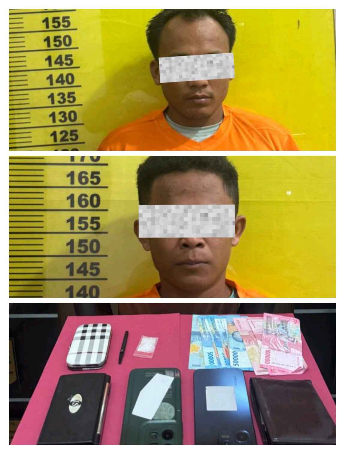 2,17 Gram Sabu Sabu dari Dua Pria Pengedar Berhasil di Amankan Polsek Pujud