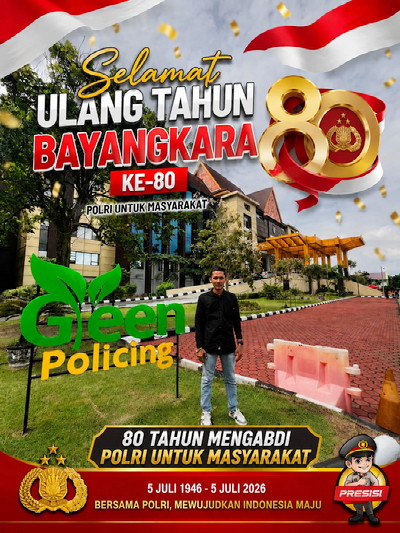 80 HUT Bhayangkara, Praktisi Hukum di Riau, Afriadi Andika Ucapan Selamat Kepada Polri