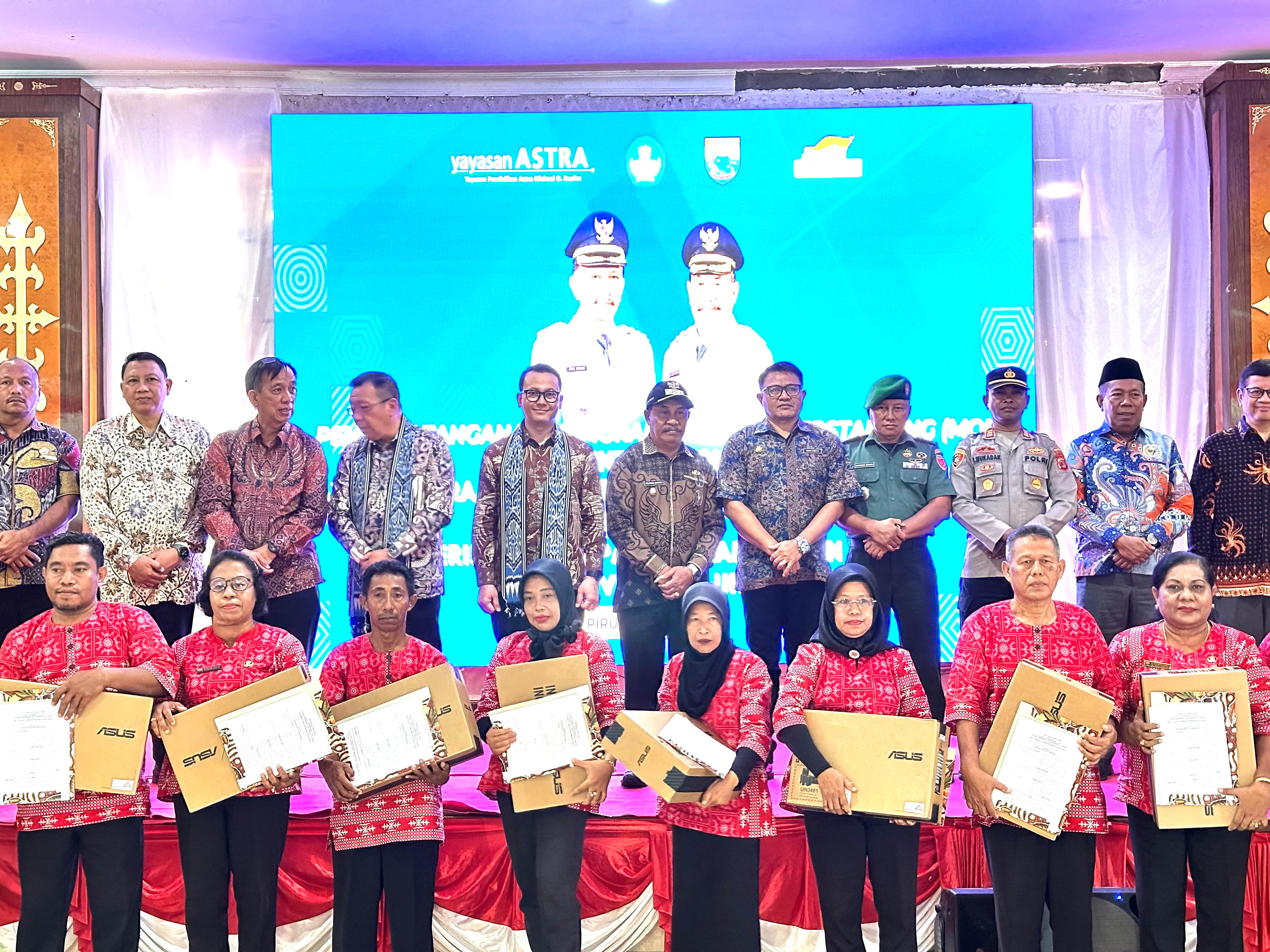 Pemkab SBB Gandeng YPA-MDR Tingkatkan Mutu Pendidikan, Kajari Anto Widi Nugroho Hadiri Penandatanganan MoU