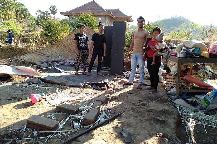 Sejumlah Rumah di Jembrana, Bali Rubuh Digoyang Gempa