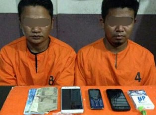 Lagi, Polres Inhil Tangkap 2 Pengedar Sabu