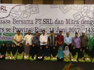 Wartawan Parlemen Riau Buka Bersama Dengan PT SRL