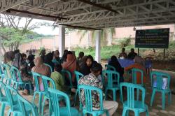 TMMD ke-127 Kodim 0301/Pekanbaru Laksanakan Penyuluhan Karhutla untuk Warga Tuah Negeri