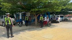 Satlantas Polres Kampar Gelar Patroli Humanis, Tingkatkan Disiplin Pengendara