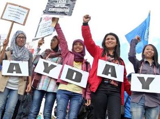 May Day, Jurnalis Ikut Tuntut Kenaikan Upah