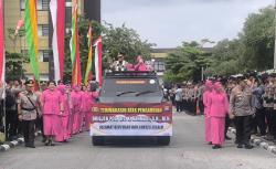 Suasana Penuh Khidmat dan Haru Iringi Pelepasan Brigjen K Rahmadi Menuju Polda Jabar