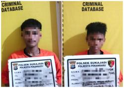 Ditangkap Massa, Dua Pelaku Jambret di Sukajadi Diamankan Polisi