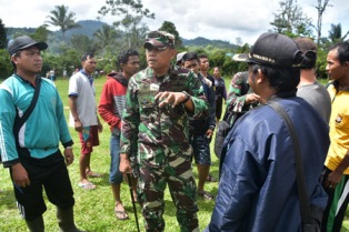 Danrem 132/Tadulako Cek Bantuan dan Kondisi Warga di Daerah Terisolasi