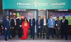 Hisense L9G Laser TV Tampil dalam Acara Undian Babak Final Piala Dunia FIFA 2022