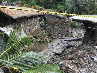 2 Hari Lagi Jembatan Darurat Penghubung Padang-Bukittinggi Rampung