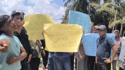 Warga 3 Desa di Kampar Demo, Tolak Poktan RJM Kelola Kebun Sawit Seluas 1.446 Ha