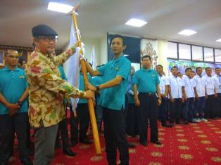 Jhodi Melantik Ketua IWO Lampung