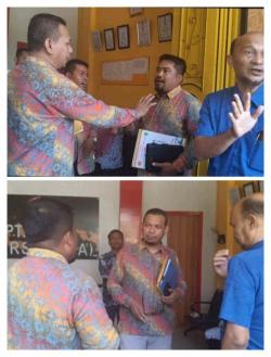 Rapat BUMD Ricuh ! Direksi dan Komisaris PT. SPRH Rohil Dilarang Masuk, SK Bupati Diabaikan 