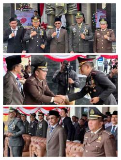 Plt. Kajari SBB Hadiri Upacara Hari Bhayangkara ke-79: Komitmen Sinergi Penegakan Hukum Yang Berintegritas