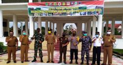 Polres Rohil dan TNI Bersama Forkopimda Gelar Apel Siaga Antisipasi Bencana Alam