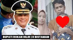 Bupati Rohil Gerak Cepat Bantu Anak Penderita Hidrosefalus di Bangko Pusako