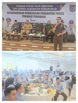 Cegah Penyimpangan Dana Desa, Kajari Rohil Beri Pembekalan Hukum kepada Pejabat Penghulu