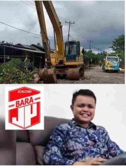 5 Hari Bantuan Excapator PT.Sindora Untuk Tanggulangi Banjir di Bantaian Nonggok" Ini kata BARA - JP