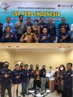 BNSP Saksikan Langsung SKW Perdana LSP Pers Indonesia